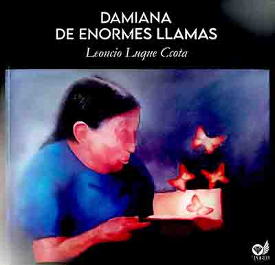 Damiana de enormes llamas